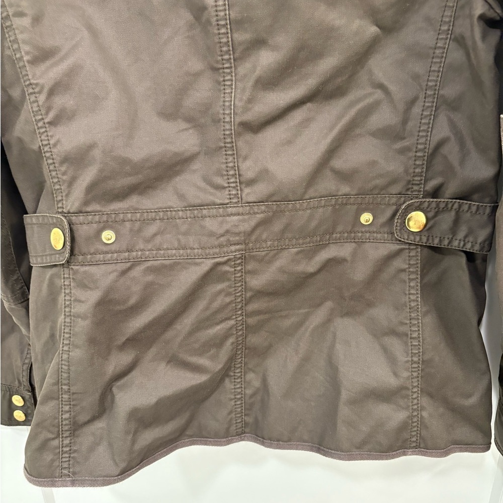 J. Crew Downtown Olive Green Utility Waxed Field Jacket Size XS - Picture 16 of 16